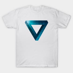 Sea Blue Penrose Triangle T-Shirt